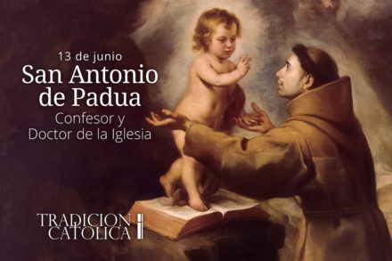 13 de Junio: San Antonio de Padua