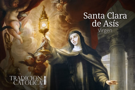 12 de Agosto: Santa Clara de Asís