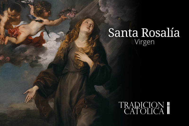 4 de Septiembre: Santa Rosalía
