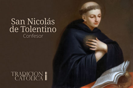 10 de Septiembre: San Nicolás de Tolentino