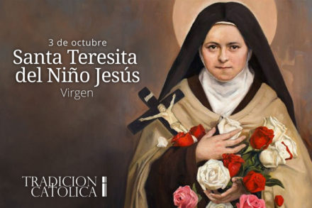 3 de octubre: Santa Teresita del Niño Jesús