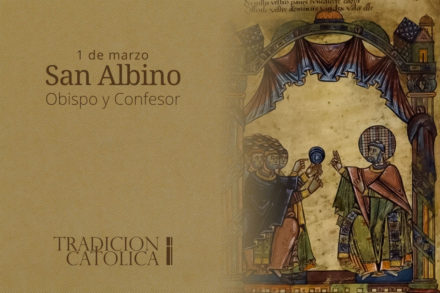 1 de marzo: San Albino