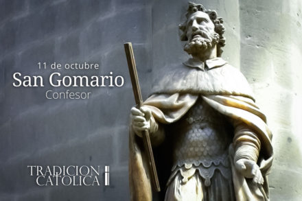 11 de octubre: San Gomario