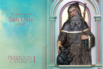 16 de octubre: San Galo