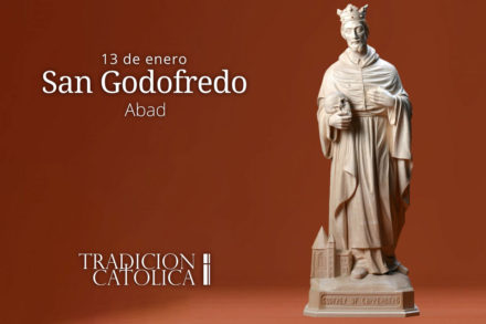13 de enero: San Godofredo