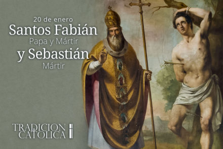 20 de enero: Santos Fabián y Sebastián