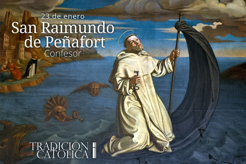 23 de enero: San Raimundo de Peñafort
