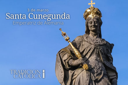 3 de marzo: Santa Cunegunda, Emperatriz de Alemania