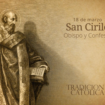 18 de Marzo: San Cirilo