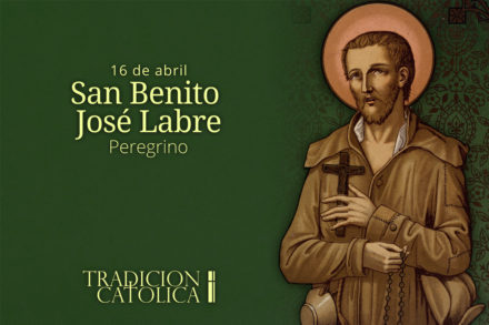 16 de abril: San Benito José Labre