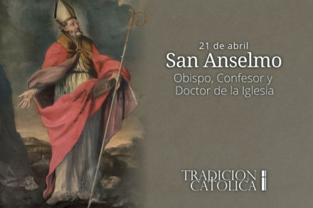 21 de Abril: San Anselmo