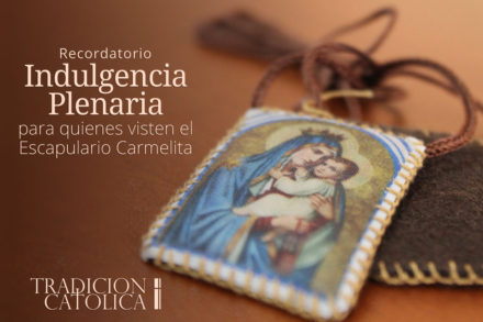 Recordatorio: Indulgencia Plenaria el 15 de octubre