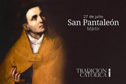 27 de Julio: San Pantaleón