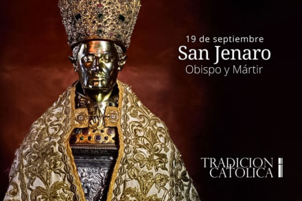 19 de septiembre: San Jenaro y compañeros