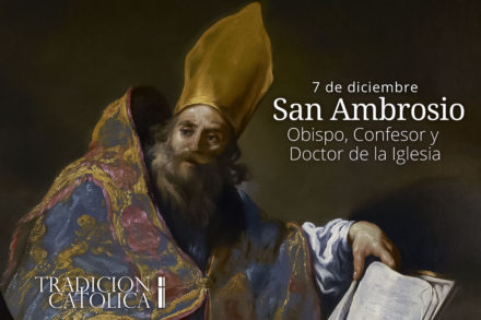 7 de diciembre: San Ambrosio