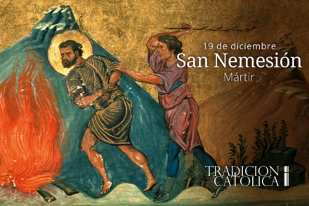 19 de diciembre: San Nemesión