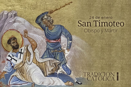 24 de enero: San Timoteo